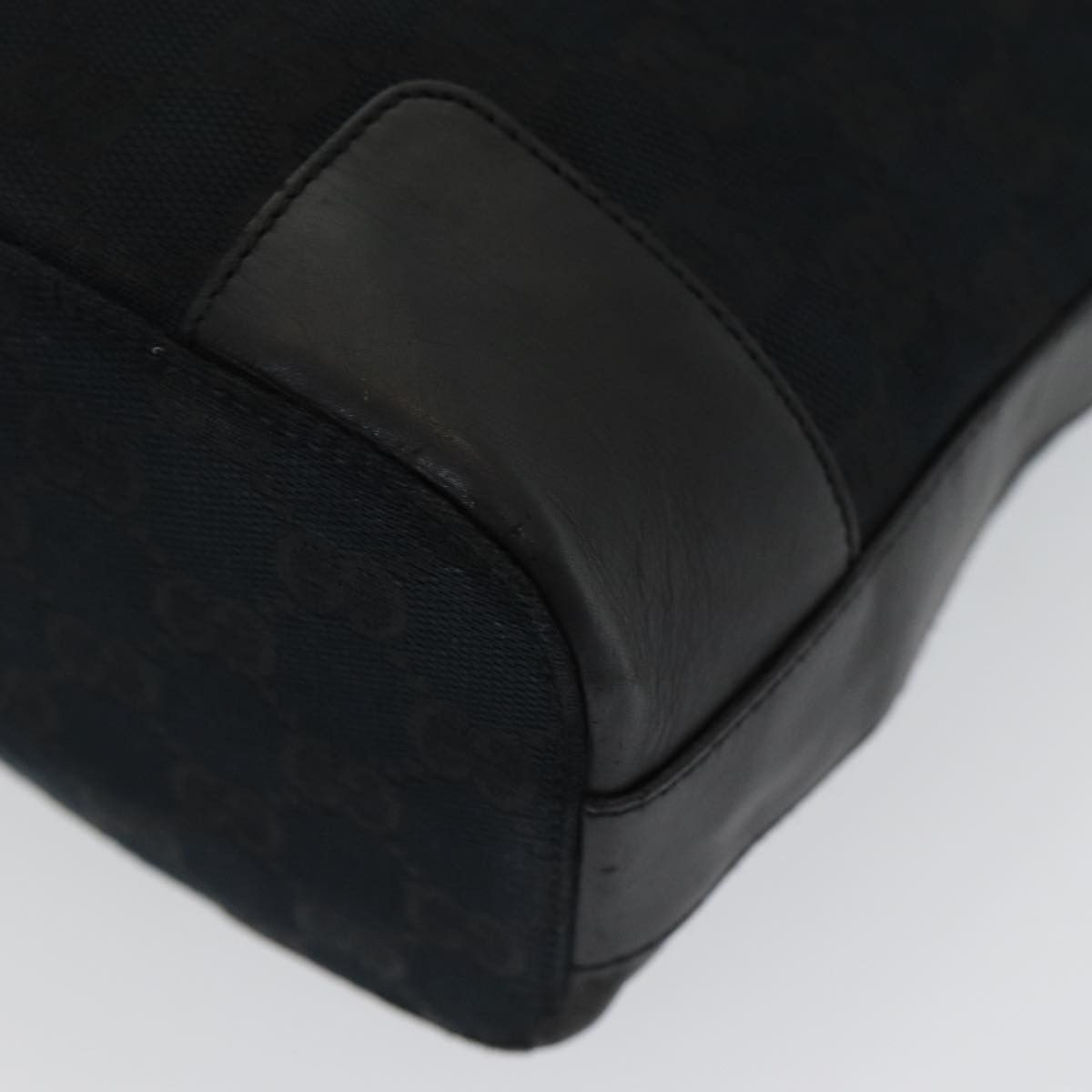 Gucci Hobo Black Canvas Shoulder Bag (Pre-Owned) Size ONE SIZE - 13 Thumbnail