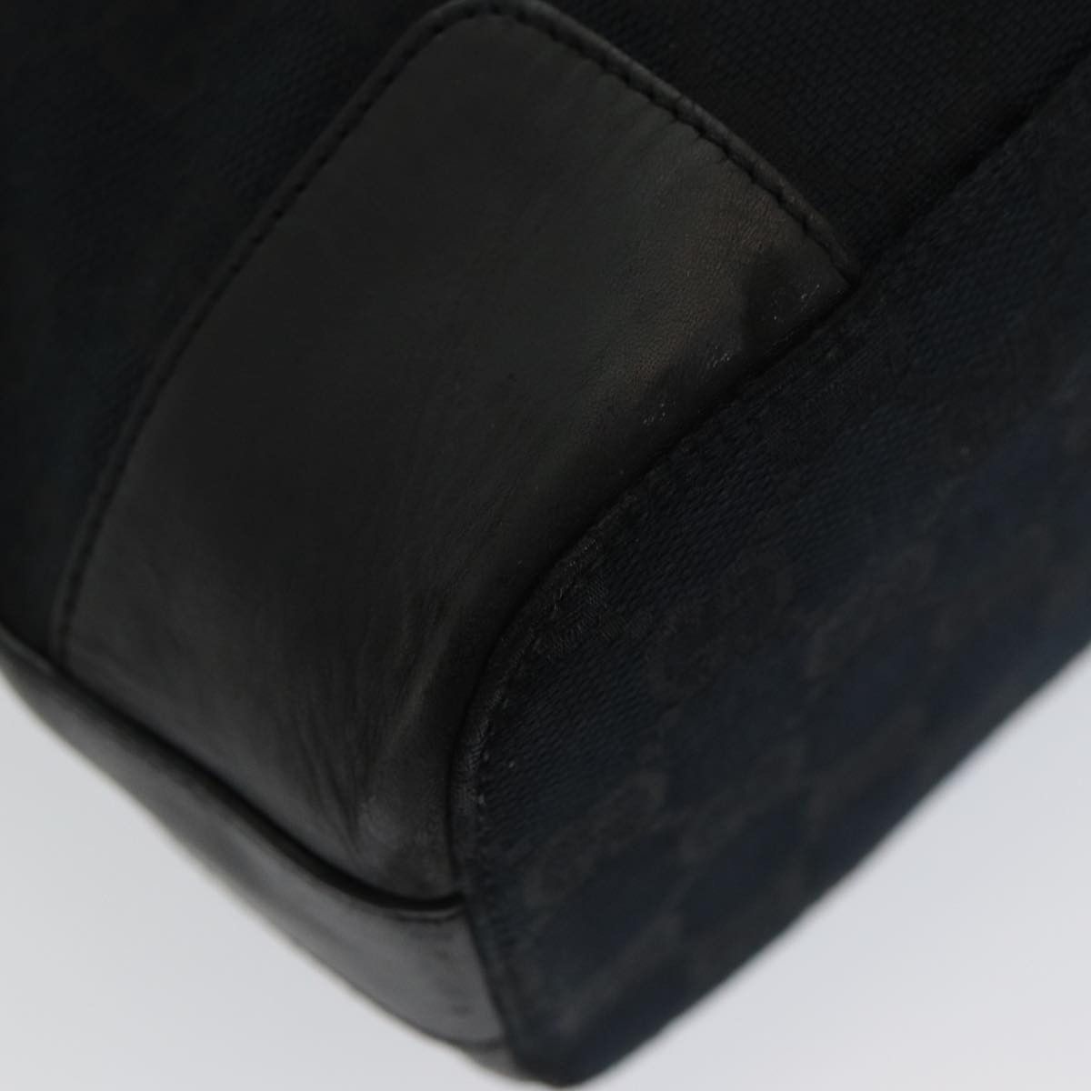 Gucci Hobo Black Canvas Shoulder Bag (Pre-Owned) Size ONE SIZE - 16 Thumbnail