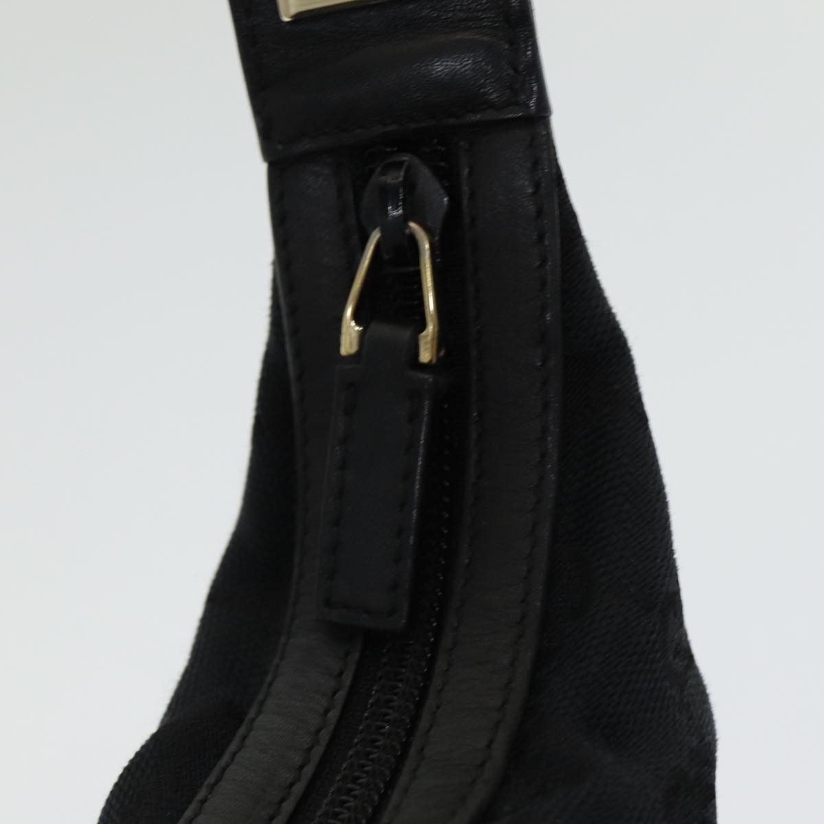 Gucci Hobo Black Canvas Shoulder Bag (Pre-Owned) Size ONE SIZE - 18 Thumbnail