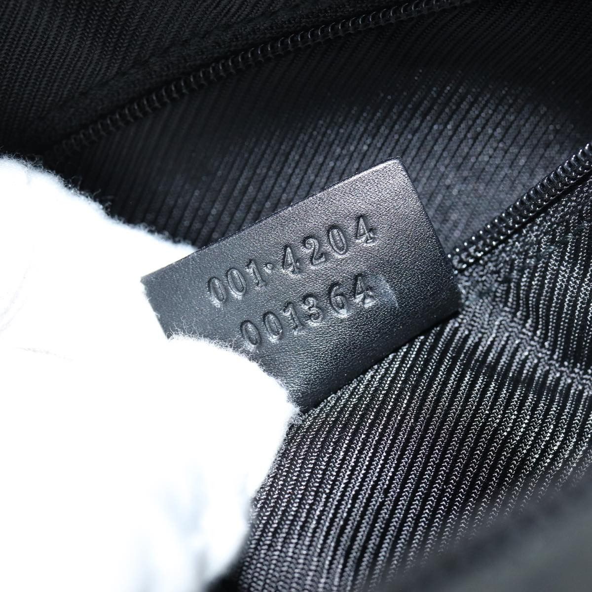 Gucci Hobo Black Canvas Shoulder Bag (Pre-Owned) Size ONE SIZE - 6 Thumbnail