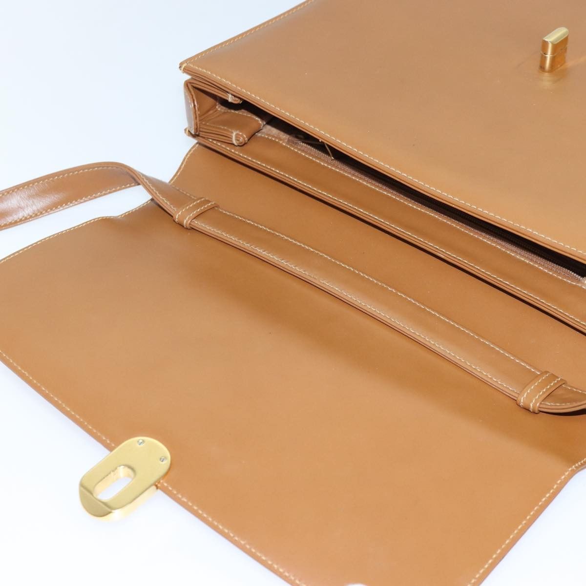 Gucci Brown Leather Shoulder Bag (Pre-Owned) Size ONE SIZE - 19 Thumbnail