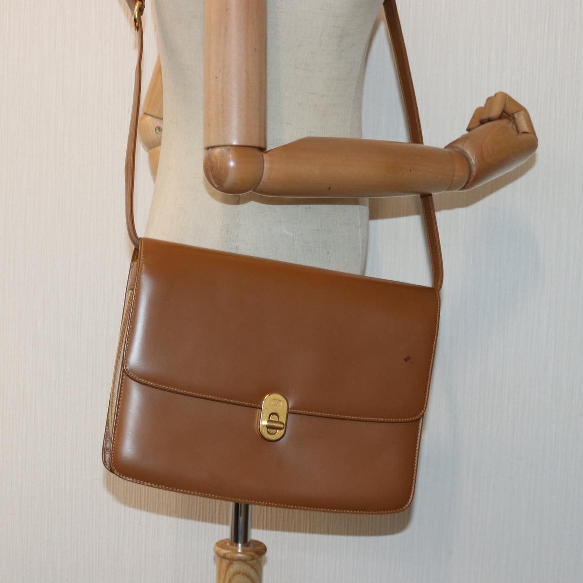 Gucci Brown Leather Shoulder Bag (Pre-Owned) Size ONE SIZE - 15 Thumbnail