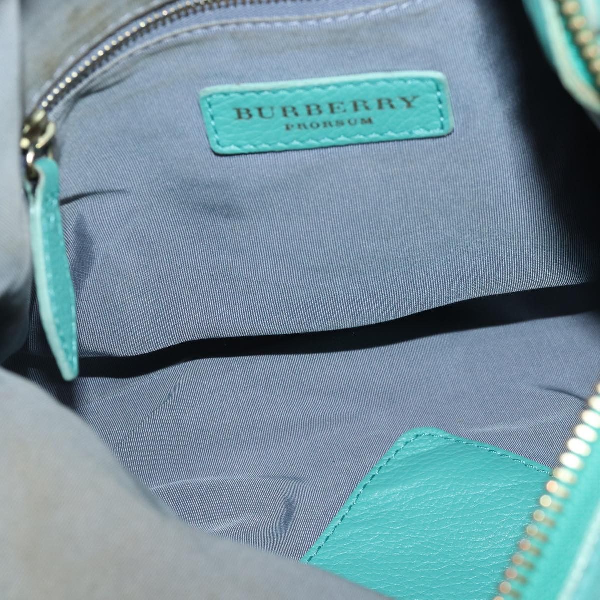 Burberry Prorsum Blue Leather Shoulder Bag (Pre-Owned) Size ONE SIZE - 14 Thumbnail