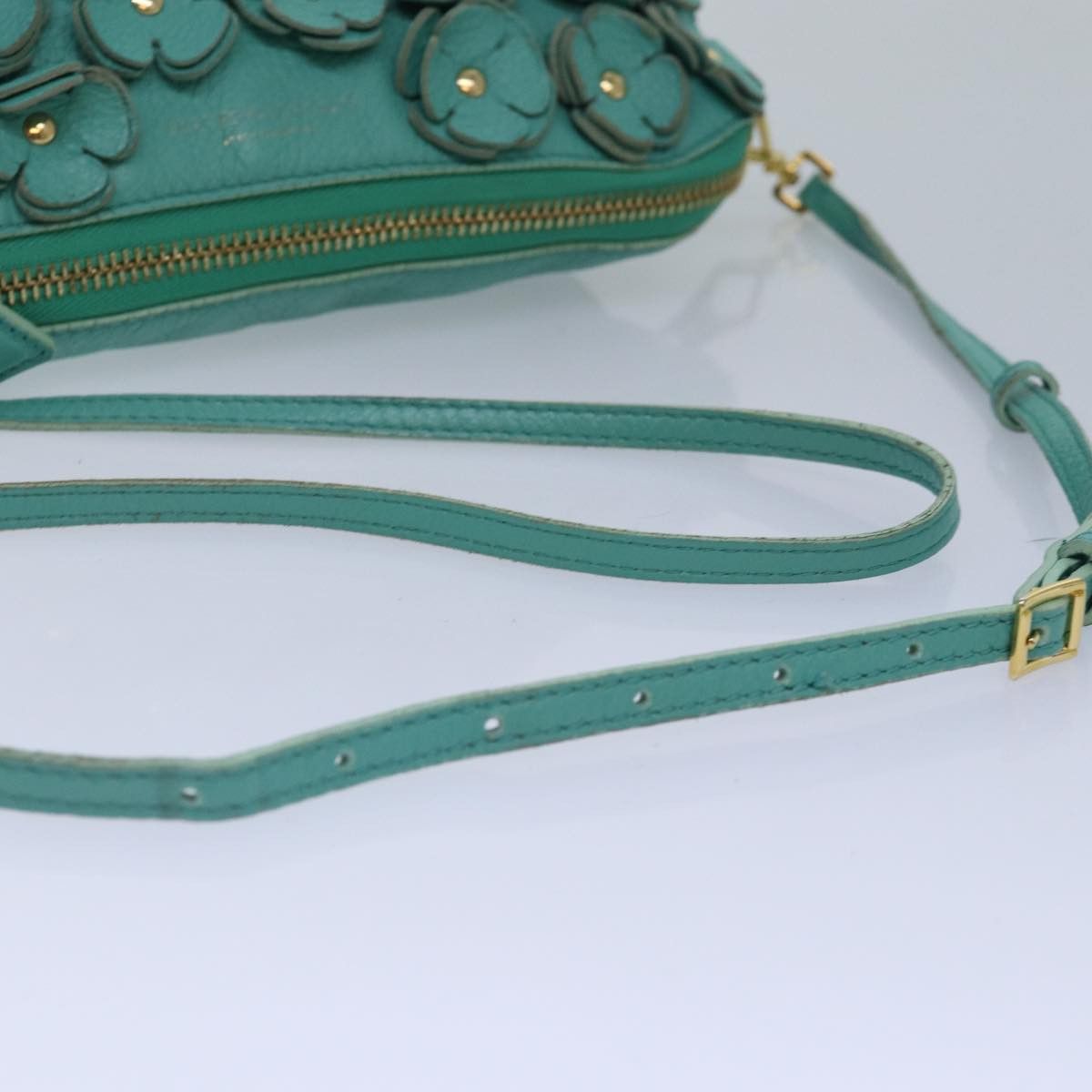 Burberry Prorsum Blue Leather Shoulder Bag (Pre-Owned) Size ONE SIZE - 5 Thumbnail
