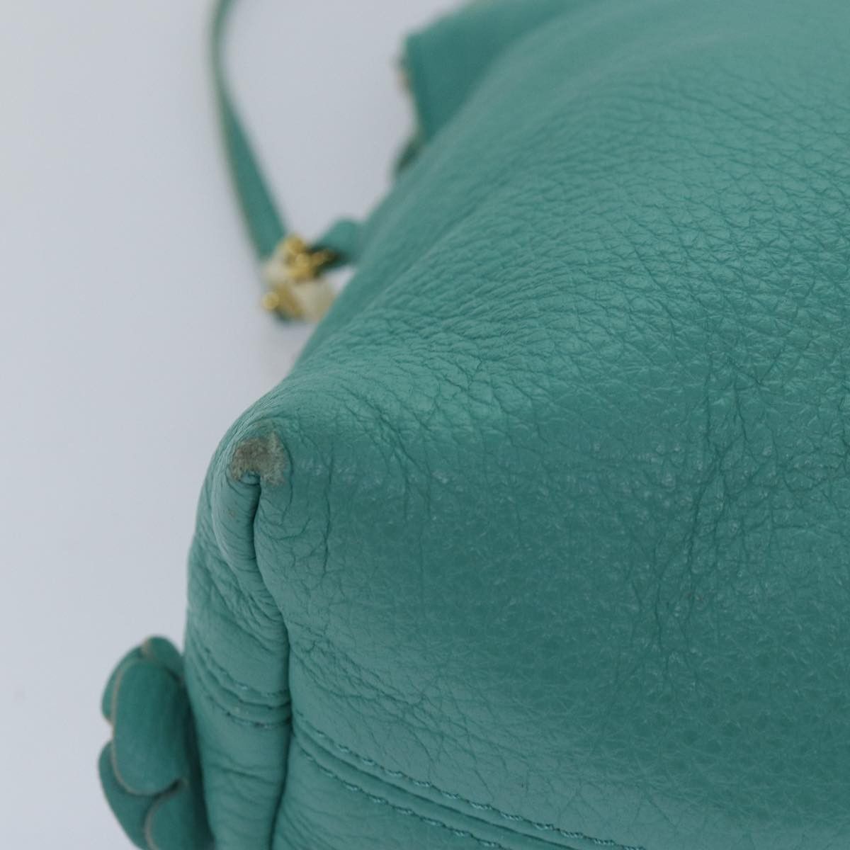 Burberry Prorsum Blue Leather Shoulder Bag (Pre-Owned) Size ONE SIZE - 9 Thumbnail