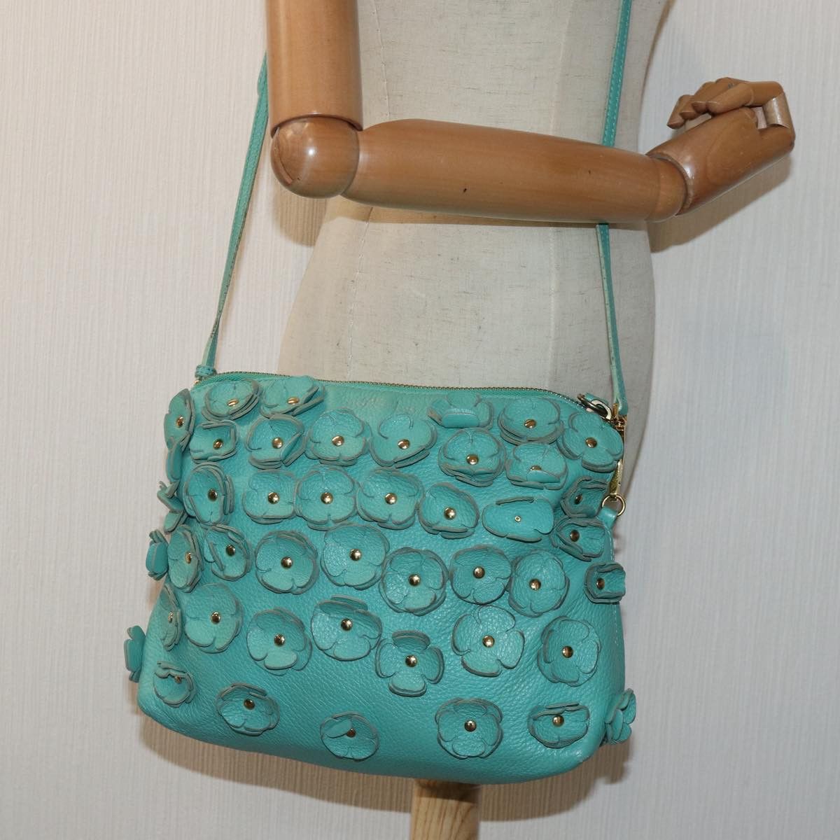 Burberry Prorsum Blue Leather Shoulder Bag (Pre-Owned) Size ONE SIZE - 15 Thumbnail