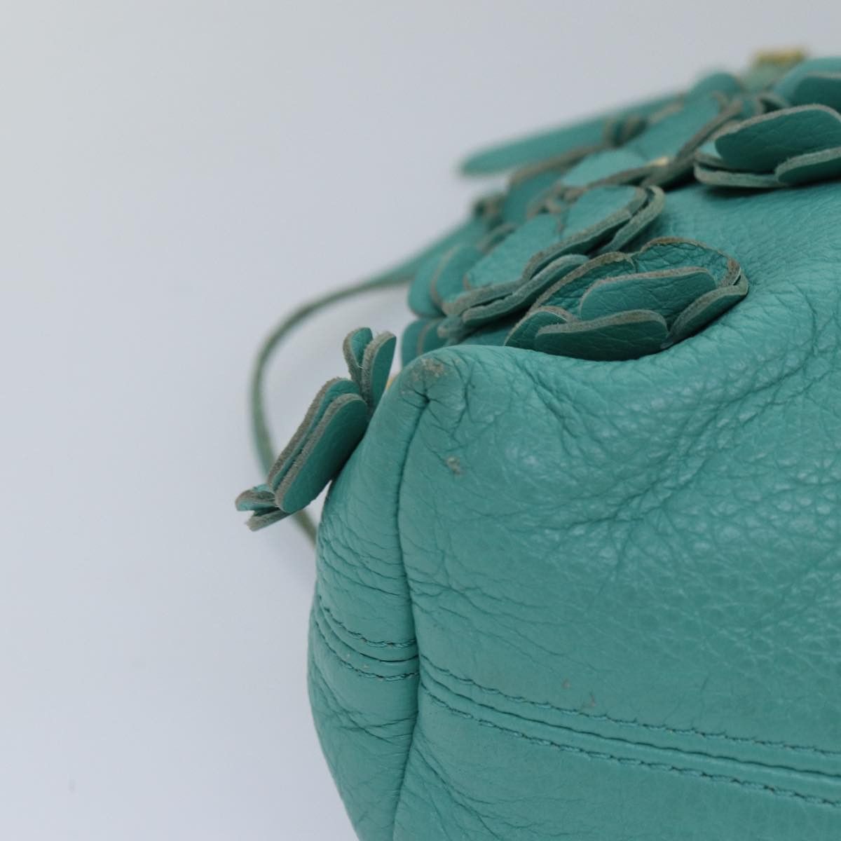 Burberry Prorsum Blue Leather Shoulder Bag (Pre-Owned) Size ONE SIZE - 7 Thumbnail