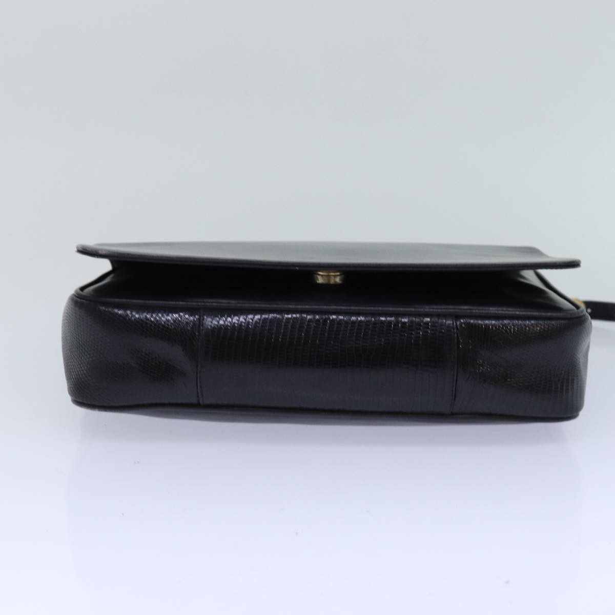 Salvatore Ferragamo Black Leather Shoulder Bag (Pre-Owned) Size ONE SIZE - 3 Thumbnail