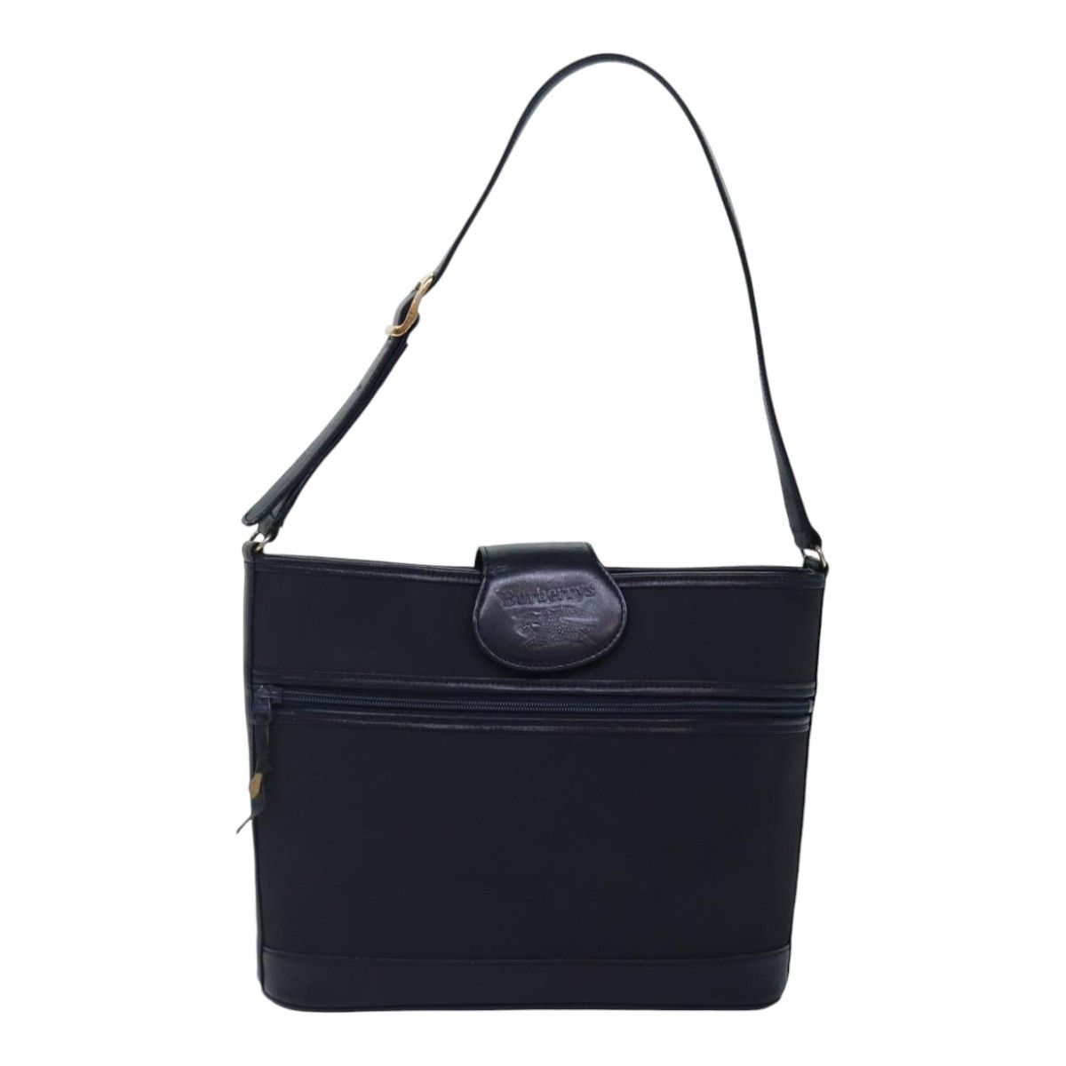 Burberry Navy Synthetic Shoulder Bag (Pre-Owned) Size ONE SIZE - 12 Thumbnail