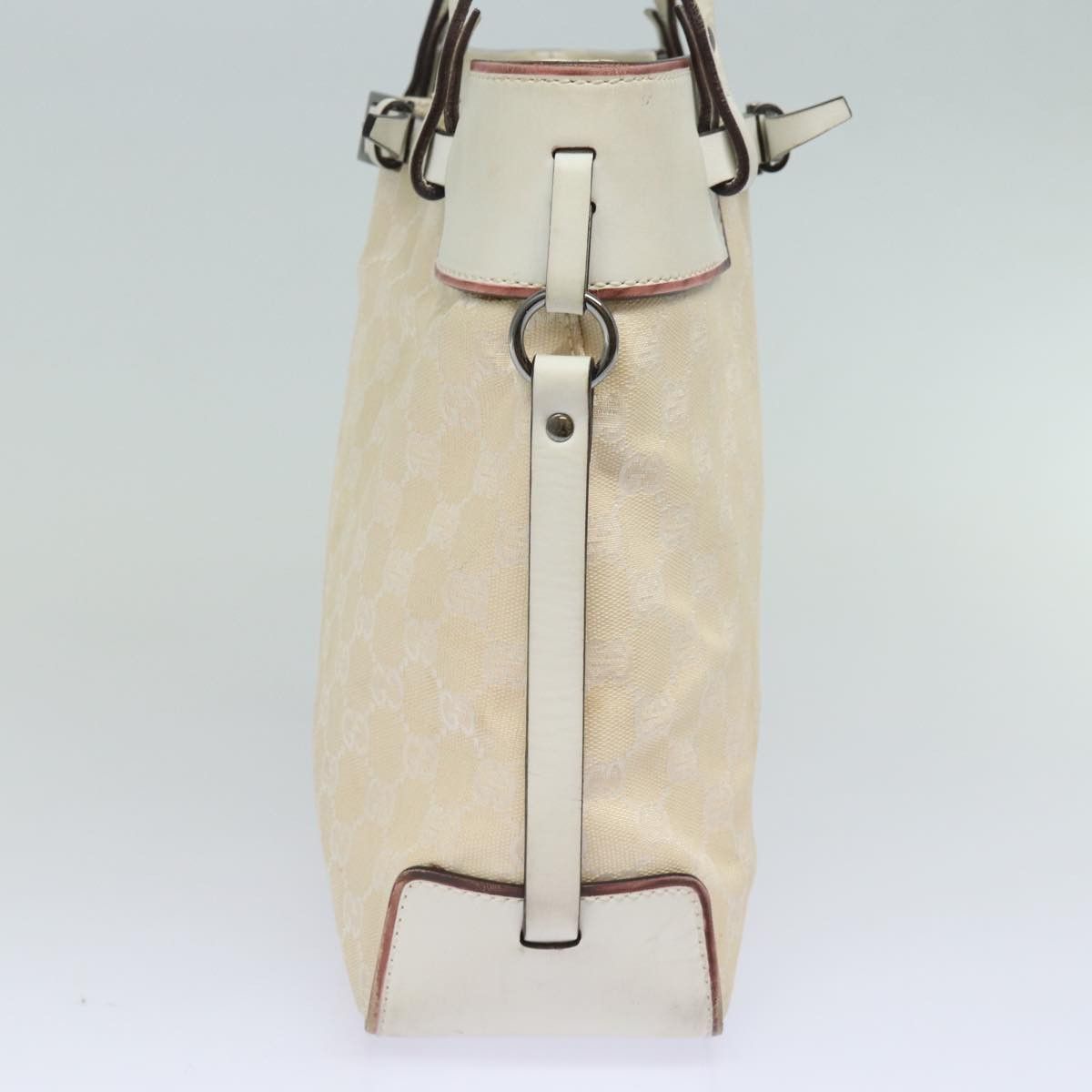 Gucci Gg Canvas Beige Canvas Tote Bag (Pre-Owned) Size ONE SIZE - 17 Thumbnail