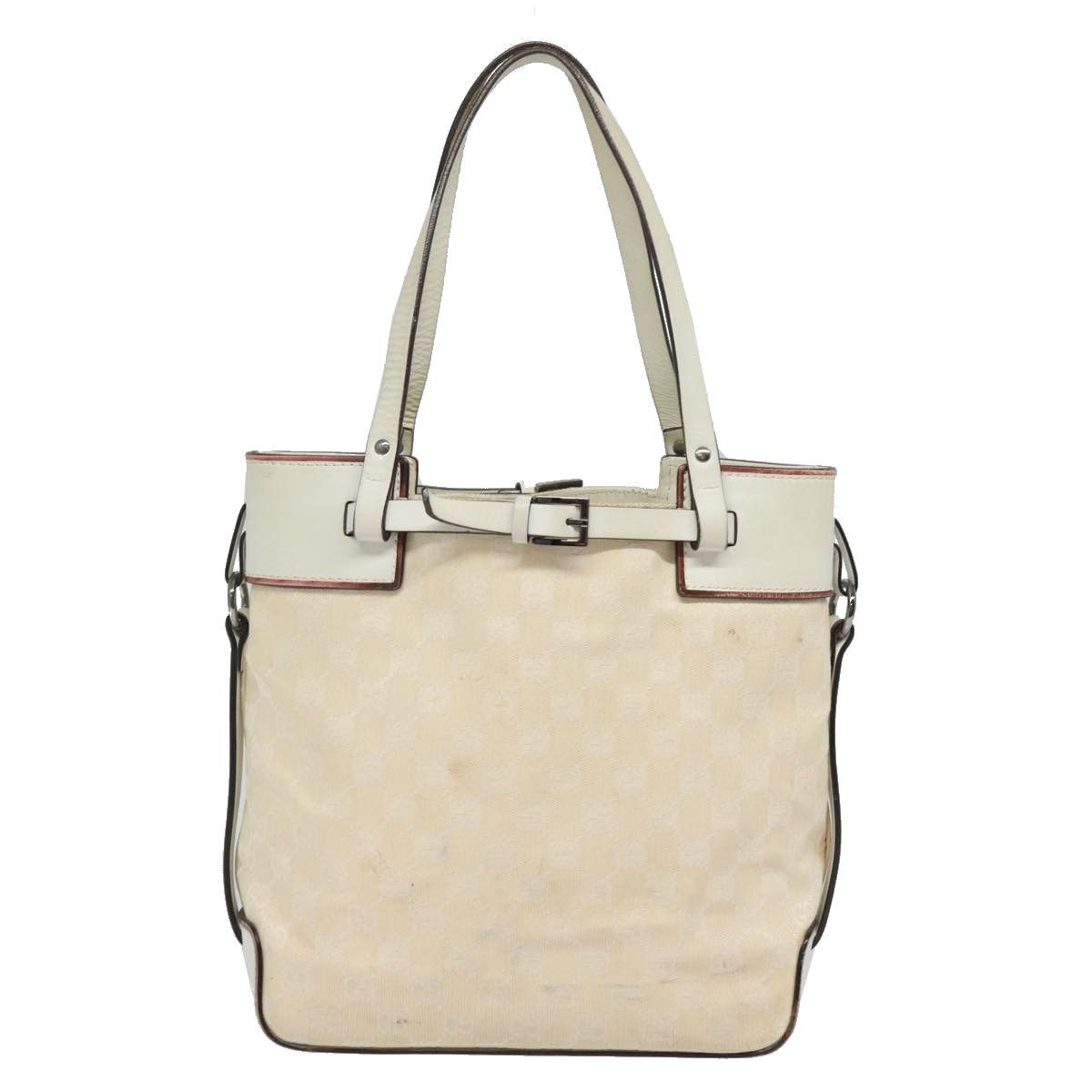 Gucci Gg Canvas Beige Canvas Tote Bag (Pre-Owned) Size ONE SIZE - 2 Thumbnail