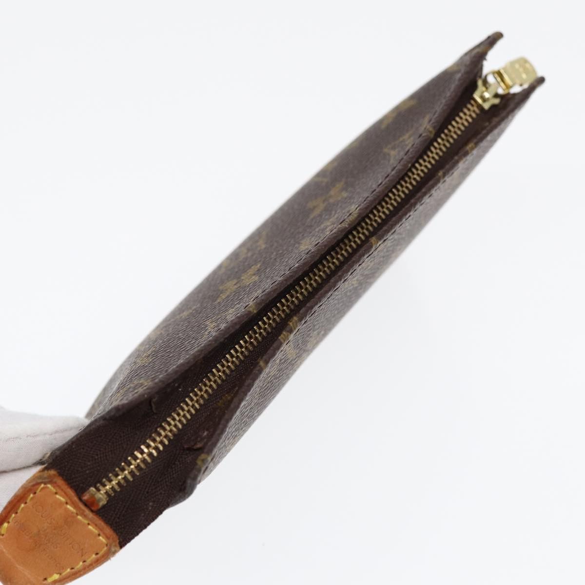 Louis Vuitton Bucket Brown Canvas Wallet (Pre-Owned) Size ONE SIZE - 4 Thumbnail