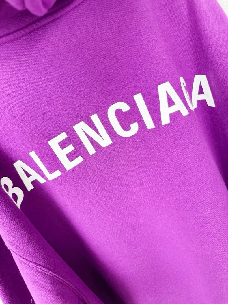 Balenciaga balenciaga logo black hoodie -DMC Size US XL / EU 56 / 4 - 2 Thumbnail