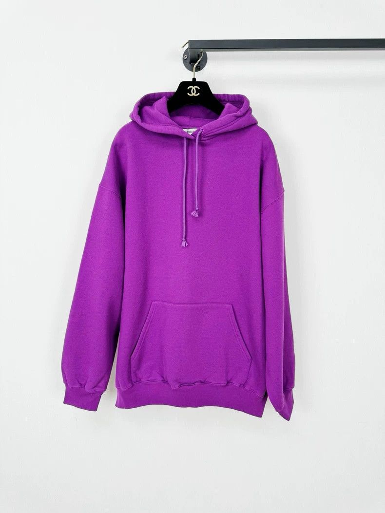 Balenciaga balenciaga logo black hoodie -DMC Size US XL / EU 56 / 4 - 6 Thumbnail