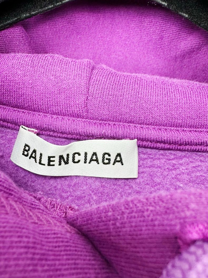 Balenciaga balenciaga logo black hoodie -DMC Size US XL / EU 56 / 4 - 3 Thumbnail