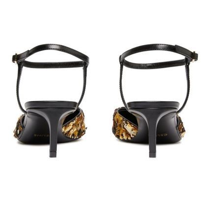 Celine Kitten in Embroidered Calfskin&Calfskin Size US 8 / IT 38 - 3 Thumbnail