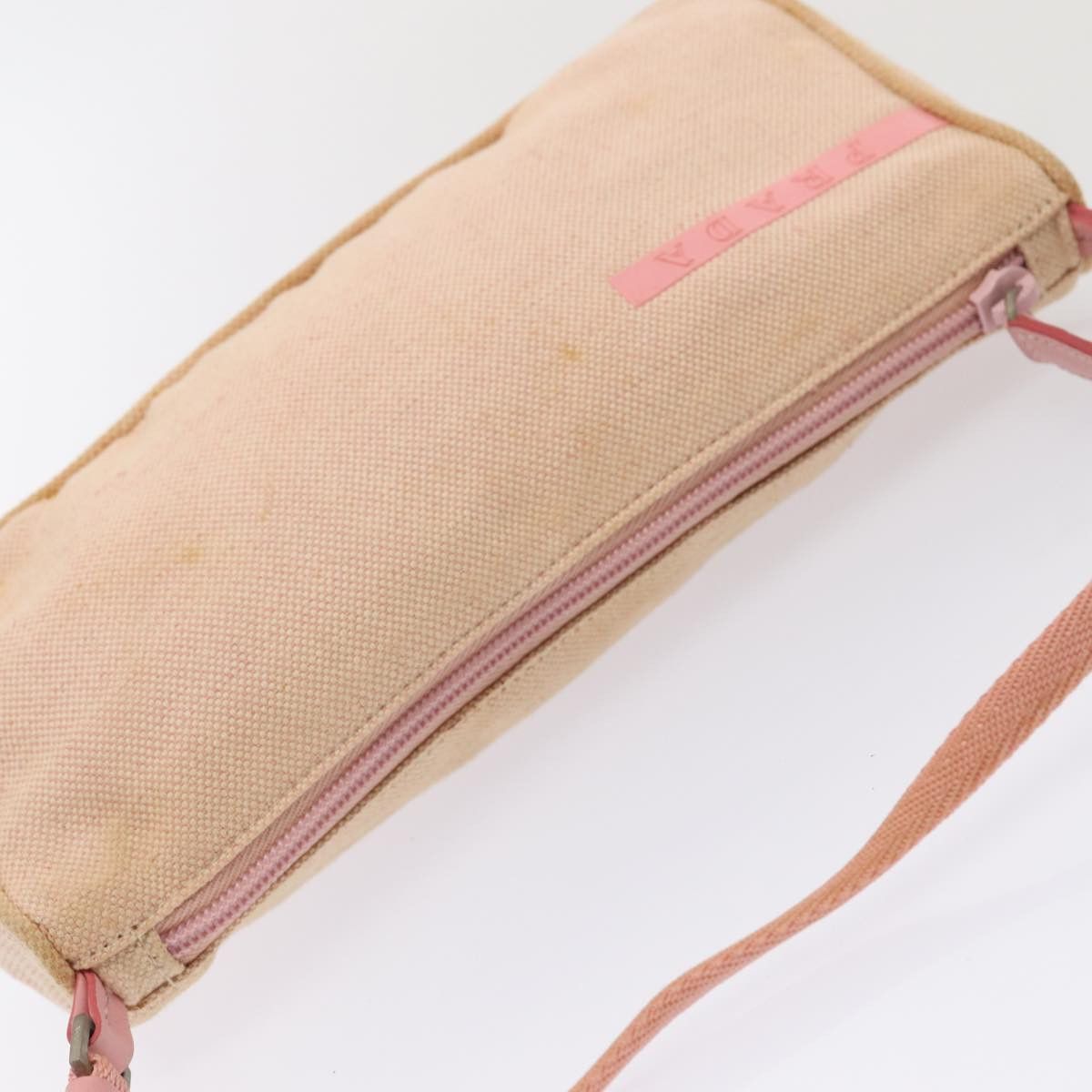 Prada Sports Pink Canvas Clutch Bag (Pre-Owned) Size ONE SIZE - 10 Thumbnail