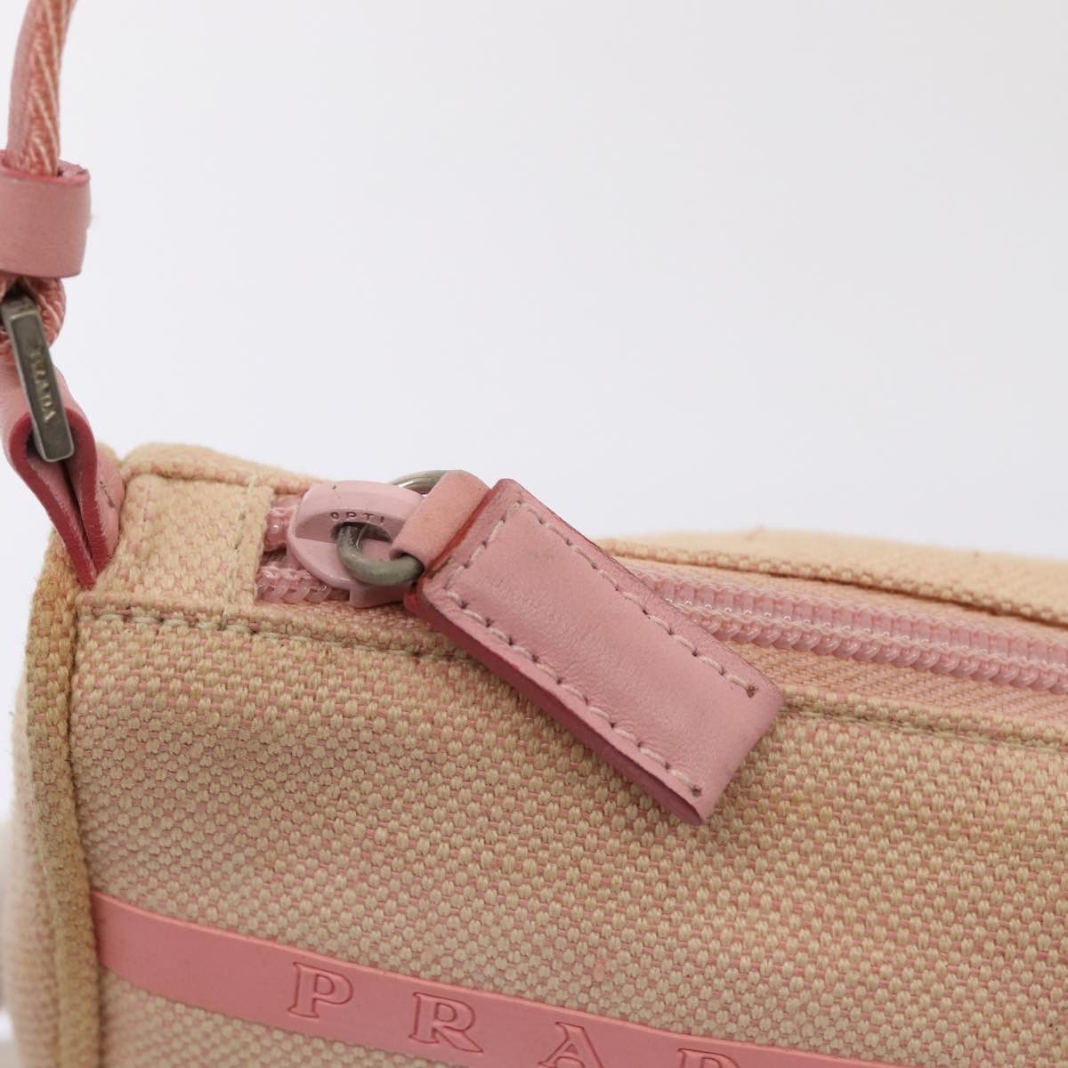 Prada Sports Pink Canvas Clutch Bag (Pre-Owned) Size ONE SIZE - 5 Thumbnail