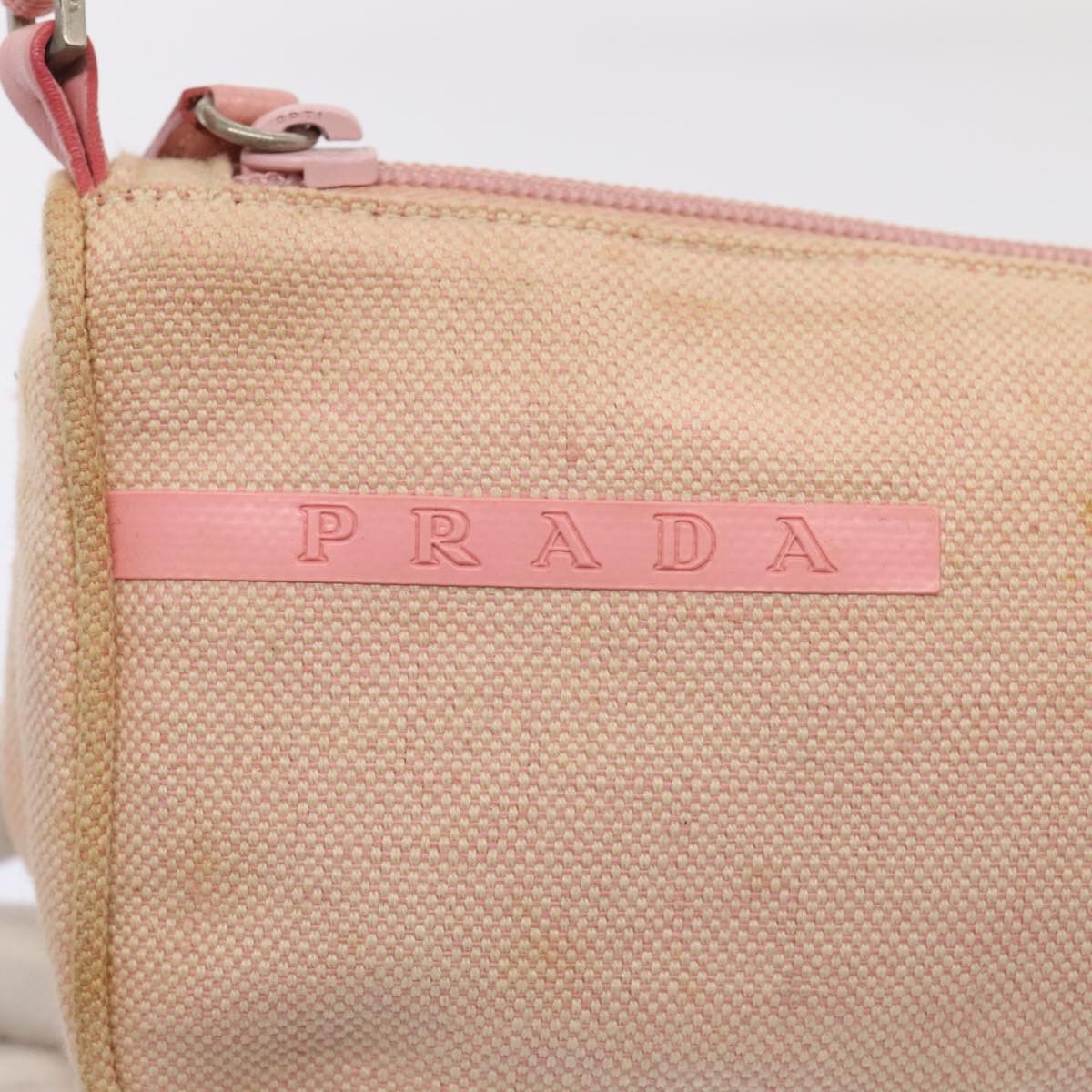 Prada Sports Pink Canvas Clutch Bag (Pre-Owned) Size ONE SIZE - 19 Thumbnail