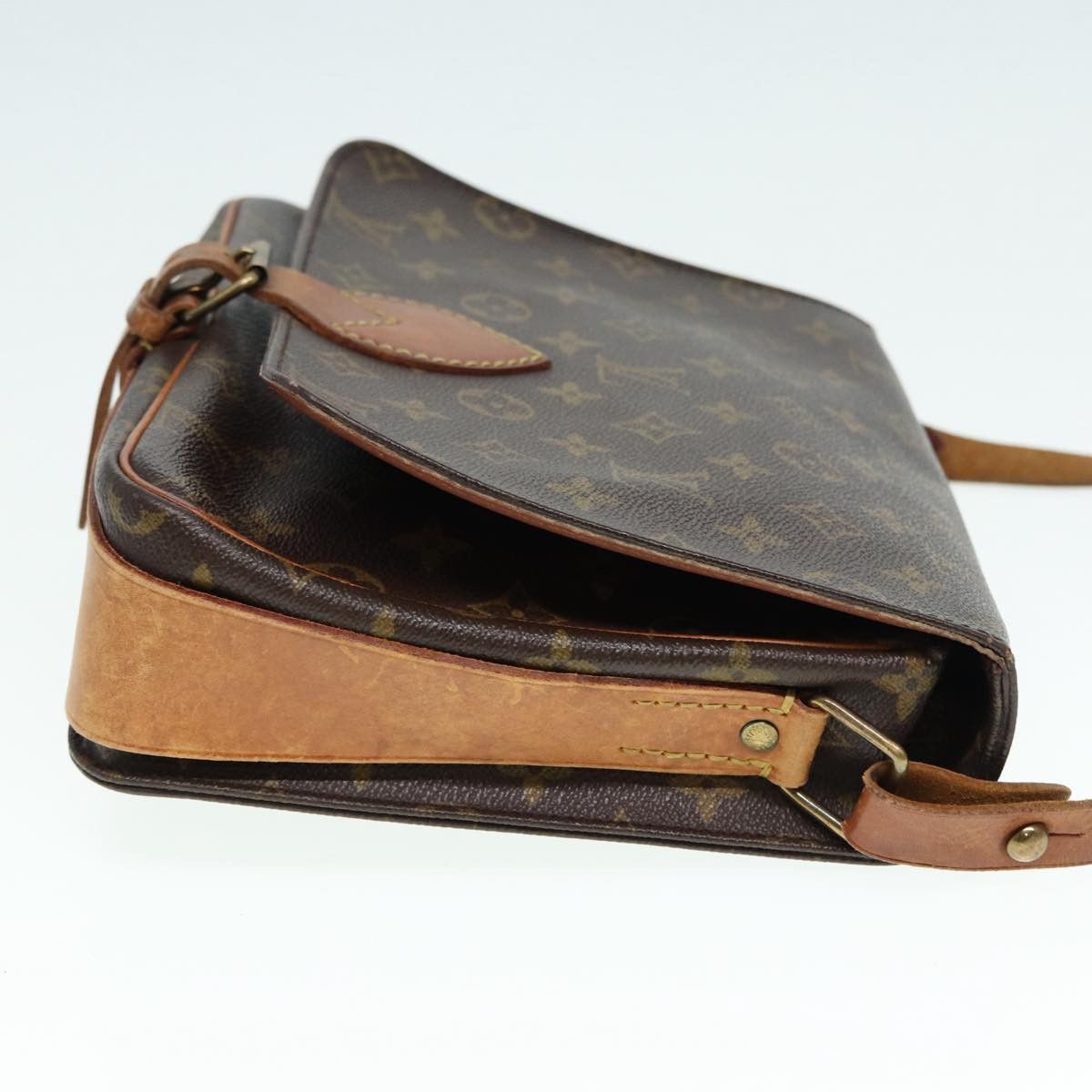 Louis Vuitton Cartouchiere Brown Canvas Shoulder Bag (Pre-Owned) Size ONE SIZE - 16 Thumbnail