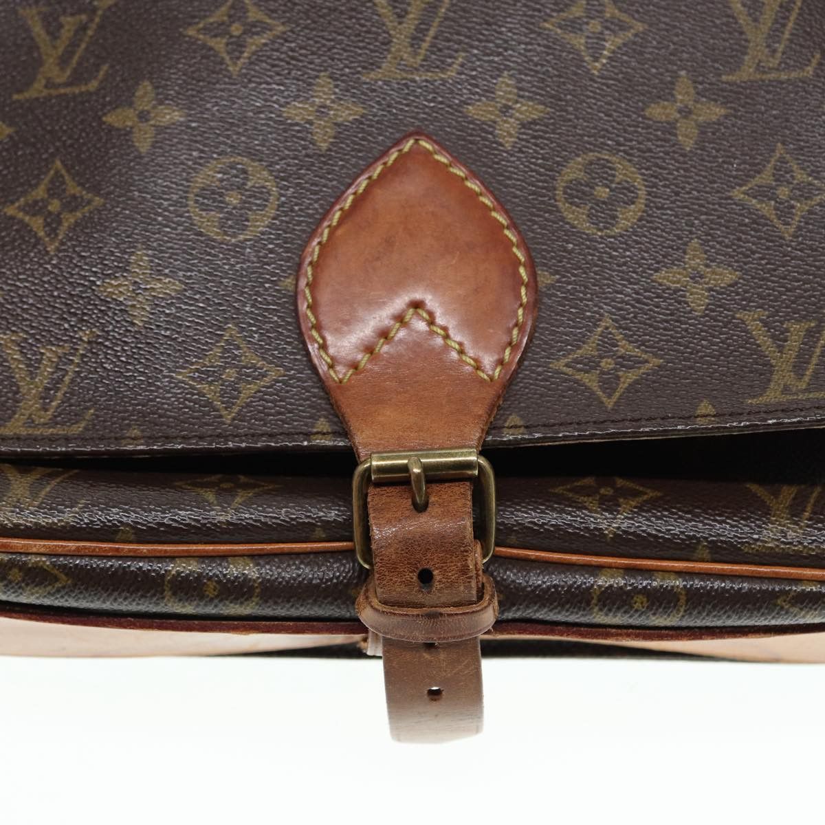 Louis Vuitton Cartouchiere Brown Canvas Shoulder Bag (Pre-Owned) Size ONE SIZE - 6 Thumbnail
