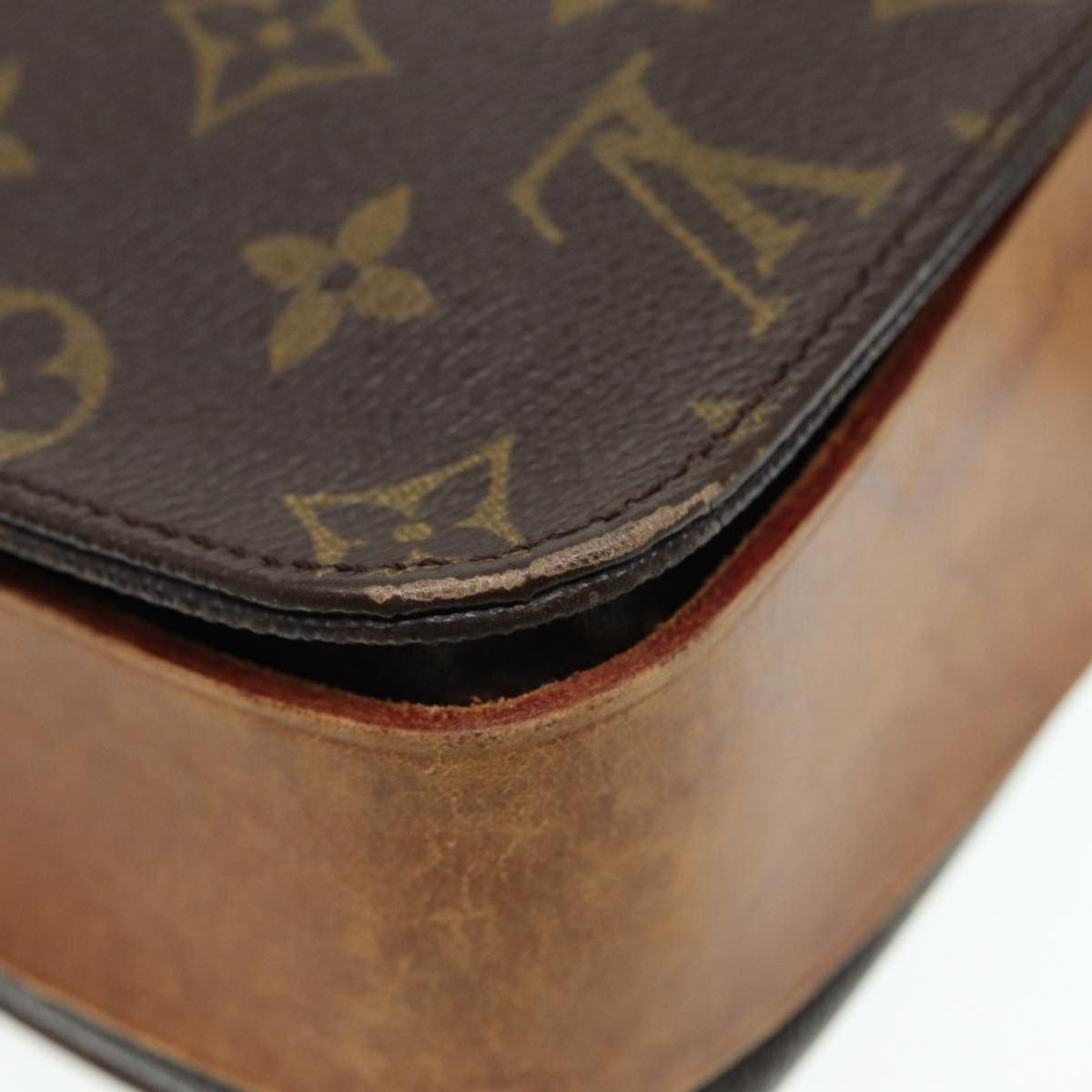 Louis Vuitton Cartouchiere Brown Canvas Shoulder Bag (Pre-Owned) Size ONE SIZE - 19 Thumbnail