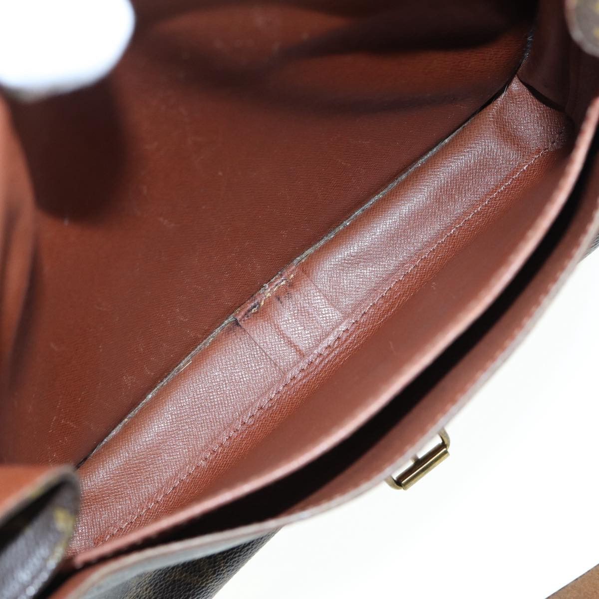 Louis Vuitton Cartouchiere Brown Canvas Shoulder Bag (Pre-Owned) Size ONE SIZE - 7 Thumbnail