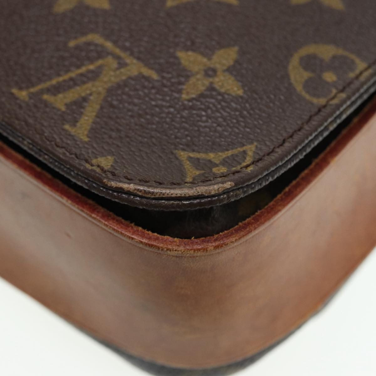 Louis Vuitton Cartouchiere Brown Canvas Shoulder Bag (Pre-Owned) Size ONE SIZE - 14 Thumbnail