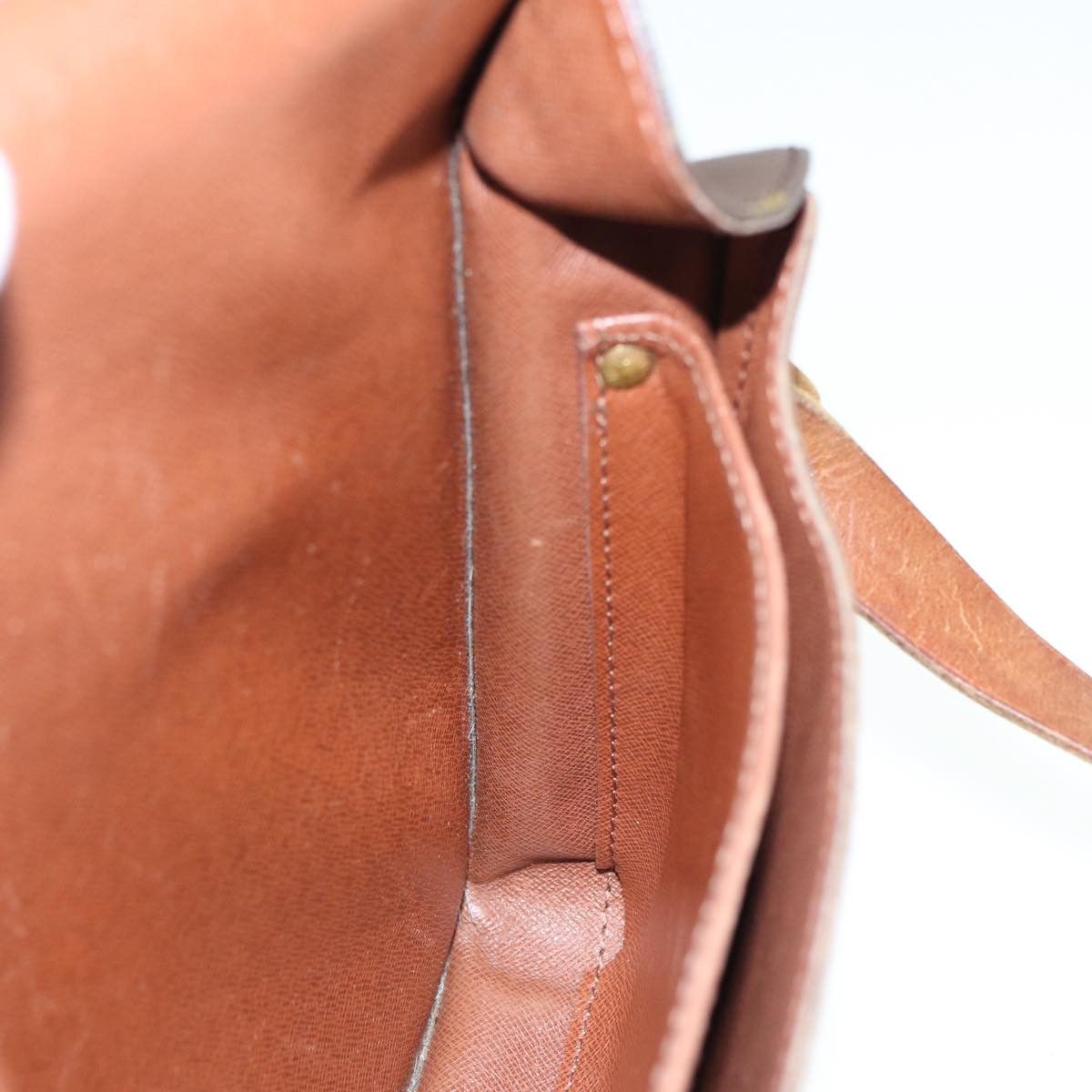 Louis Vuitton Cartouchiere Brown Canvas Shoulder Bag (Pre-Owned) Size ONE SIZE - 18 Thumbnail