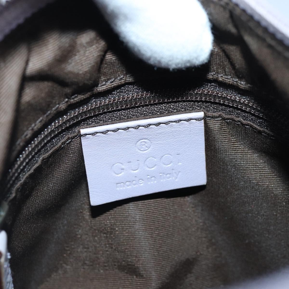 Gucci Gg Canvas Purple Canvas Shoulder Bag (Pre-Owned) Size ONE SIZE - 9 Thumbnail