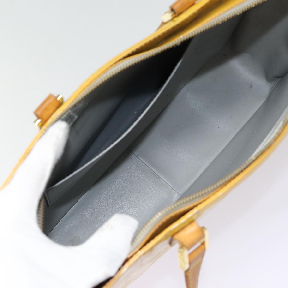 Louis Vuitton Columbus Yellow Patent Leather Tote Bag (Pre-Owned) Size ONE SIZE - 7 Thumbnail