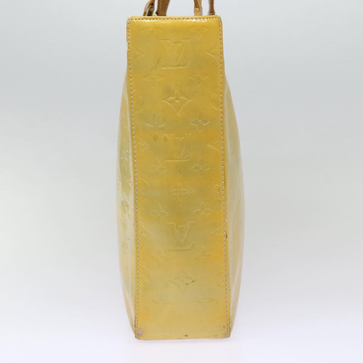 Louis Vuitton Columbus Yellow Patent Leather Tote Bag (Pre-Owned) Size ONE SIZE - 15 Thumbnail
