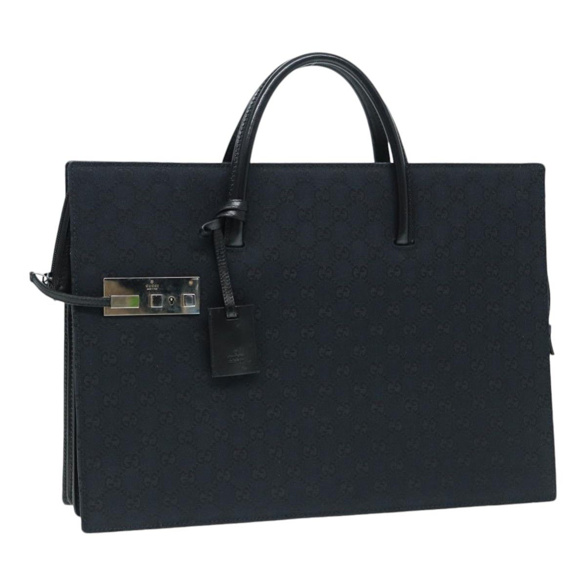 Gucci Gg Canvas Black Canvas Handbag (Pre-Owned) Size ONE SIZE - 20 Thumbnail