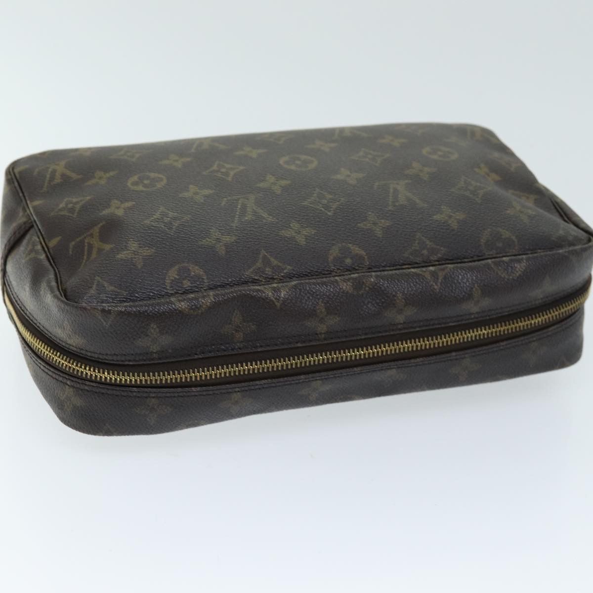 Louis Vuitton Trousse De Toilette Brown Canvas Clutch Bag (Pre-Owned) Size ONE SIZE - 4 Thumbnail