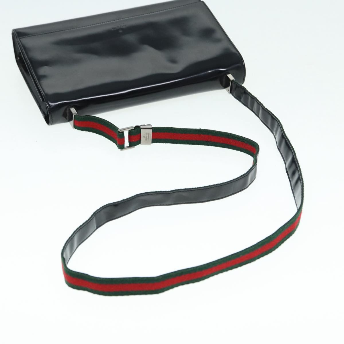 Gucci Black Patent Leather Shoulder Bag (Pre-Owned) Size ONE SIZE - 4 Thumbnail