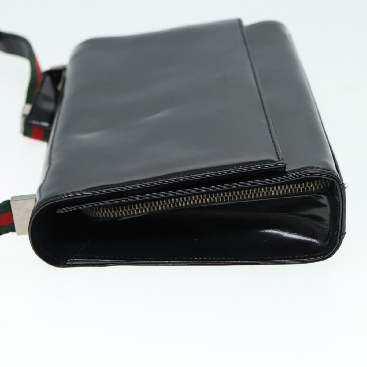 Gucci Black Patent Leather Shoulder Bag (Pre-Owned) Size ONE SIZE - 11 Thumbnail