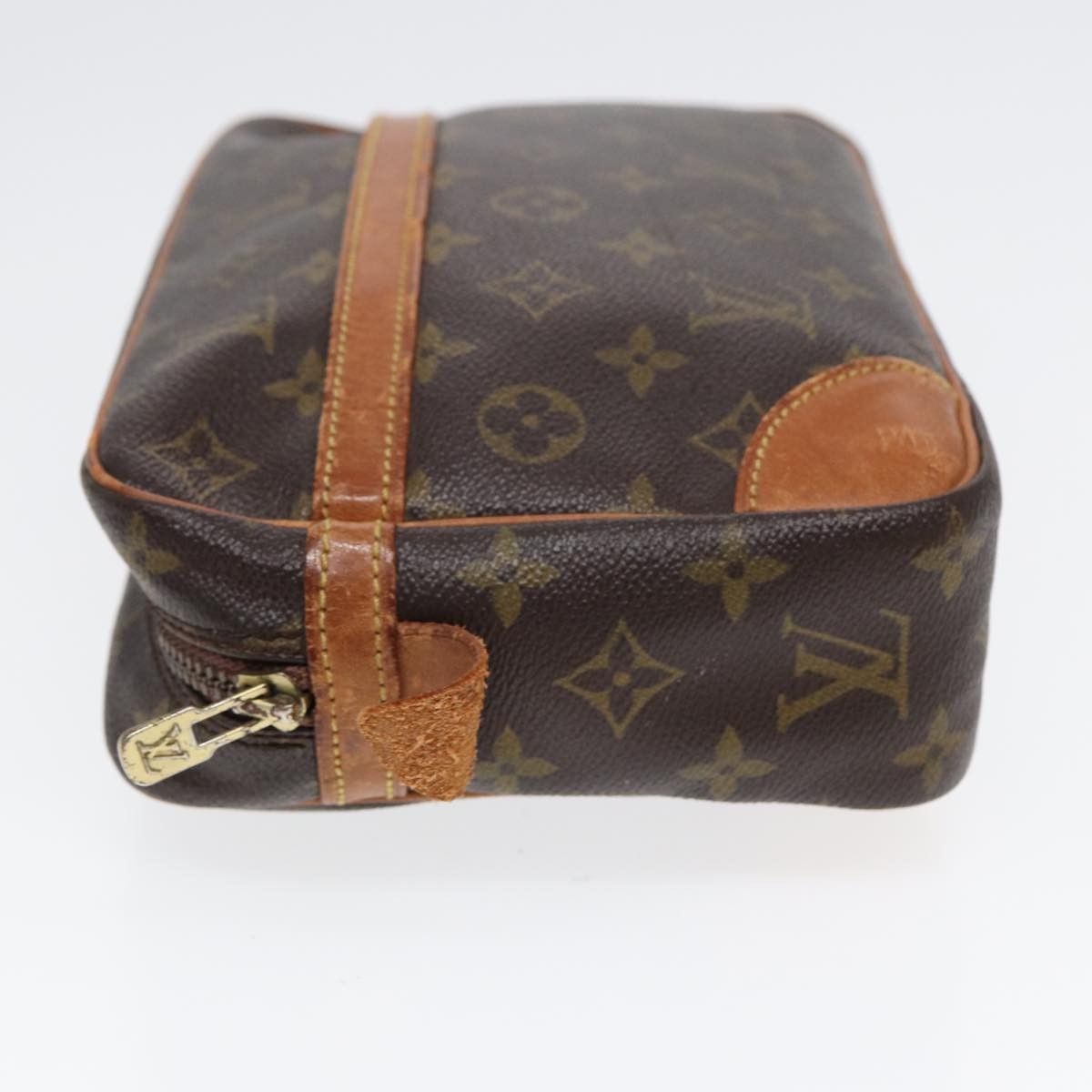 Louis Vuitton Compiegne 28 Brown Canvas Clutch Bag (Pre-Owned) Size ONE SIZE - 3 Thumbnail