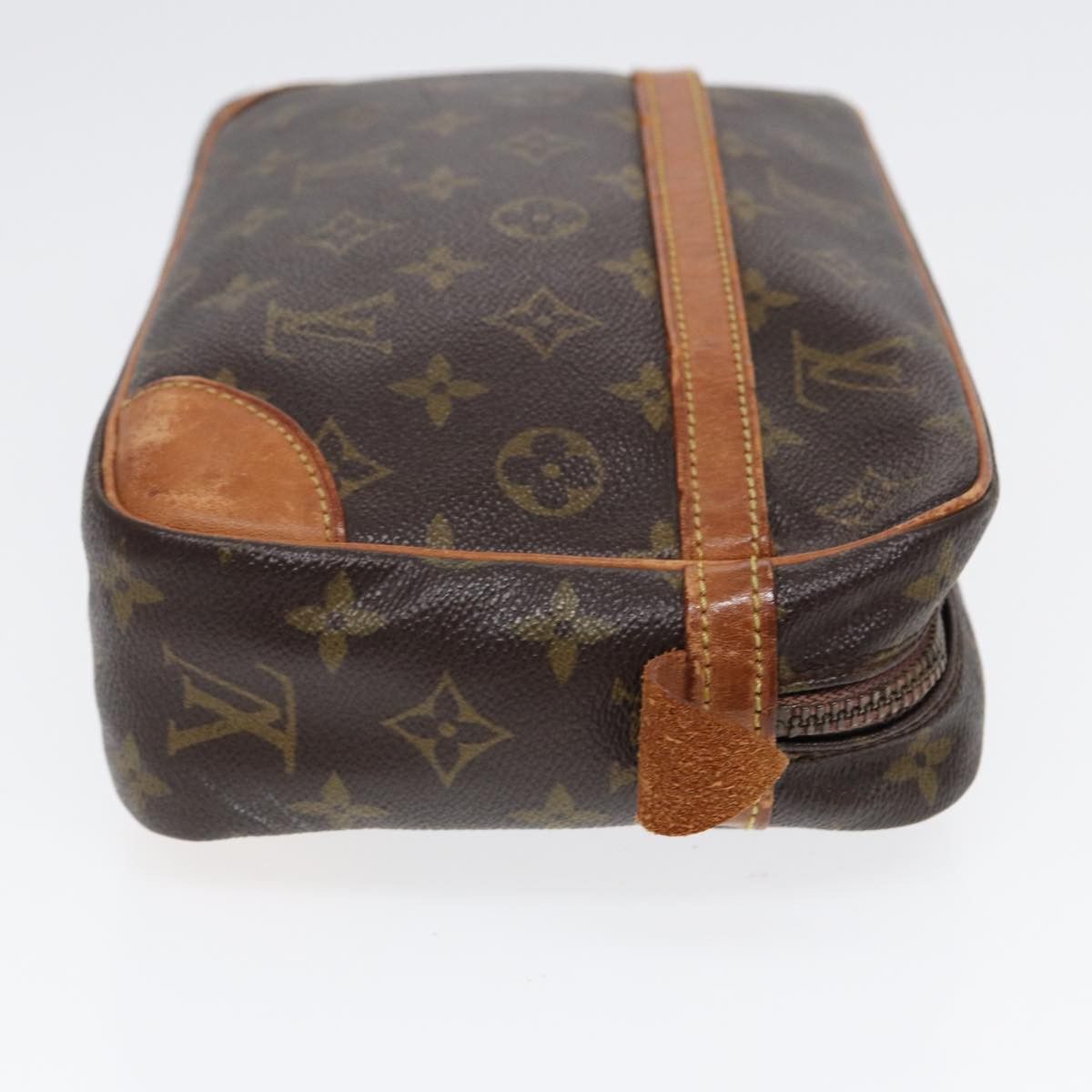 Louis Vuitton Compiegne 28 Brown Canvas Clutch Bag (Pre-Owned) Size ONE SIZE - 4 Thumbnail