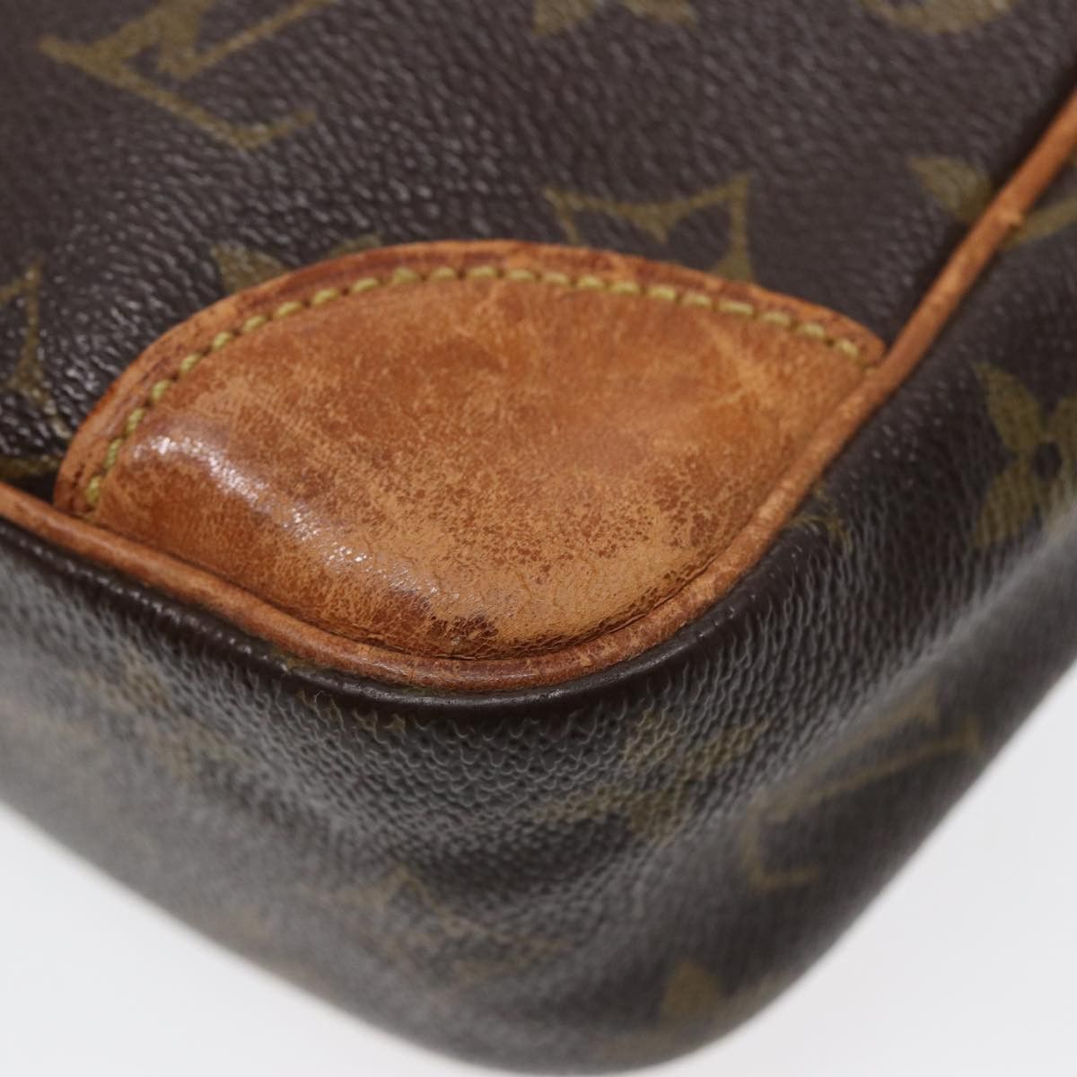 Louis Vuitton Compiegne 28 Brown Canvas Clutch Bag (Pre-Owned) Size ONE SIZE - 7 Thumbnail