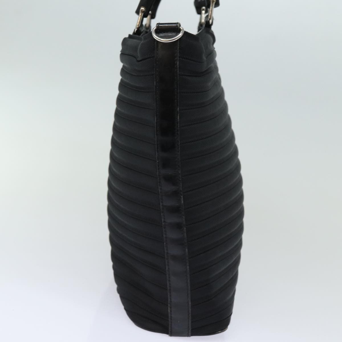 Gucci Bamboo Black Synthetic Handbag (Pre-Owned) Size ONE SIZE - 10 Thumbnail