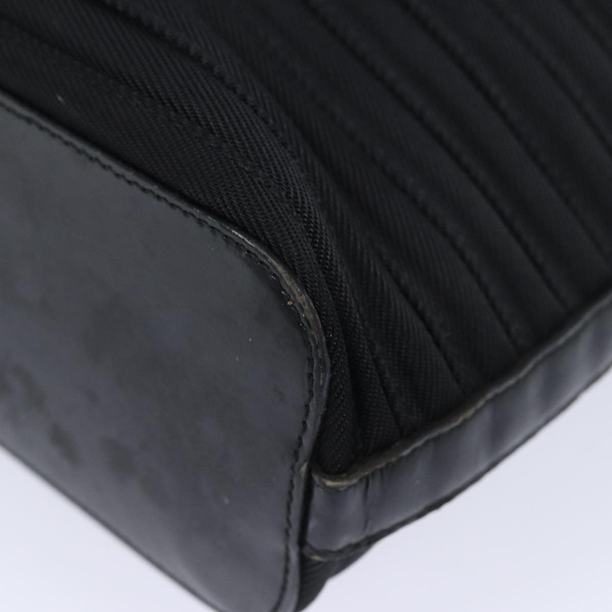 Gucci Bamboo Black Synthetic Handbag (Pre-Owned) Size ONE SIZE - 16 Thumbnail