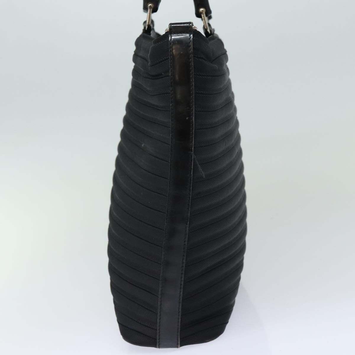 Gucci Bamboo Black Synthetic Handbag (Pre-Owned) Size ONE SIZE - 9 Thumbnail