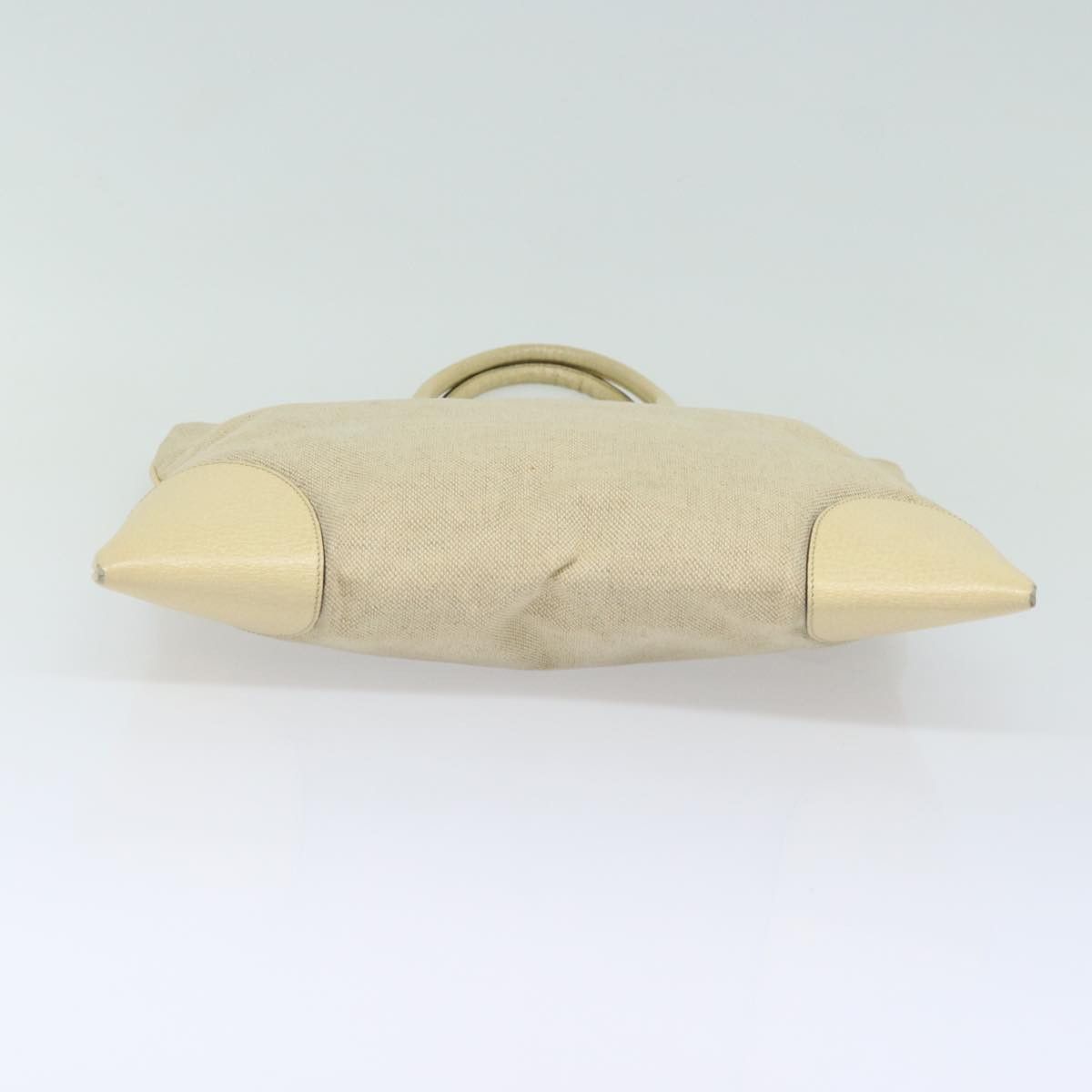 Prada Canapa Beige Canvas Handbag (Pre-Owned) Size ONE SIZE - 3 Thumbnail