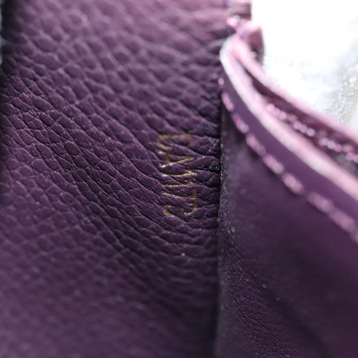 Louis Vuitton Sarah Purple Leather Wallet (Pre-Owned) Size ONE SIZE - 18 Thumbnail