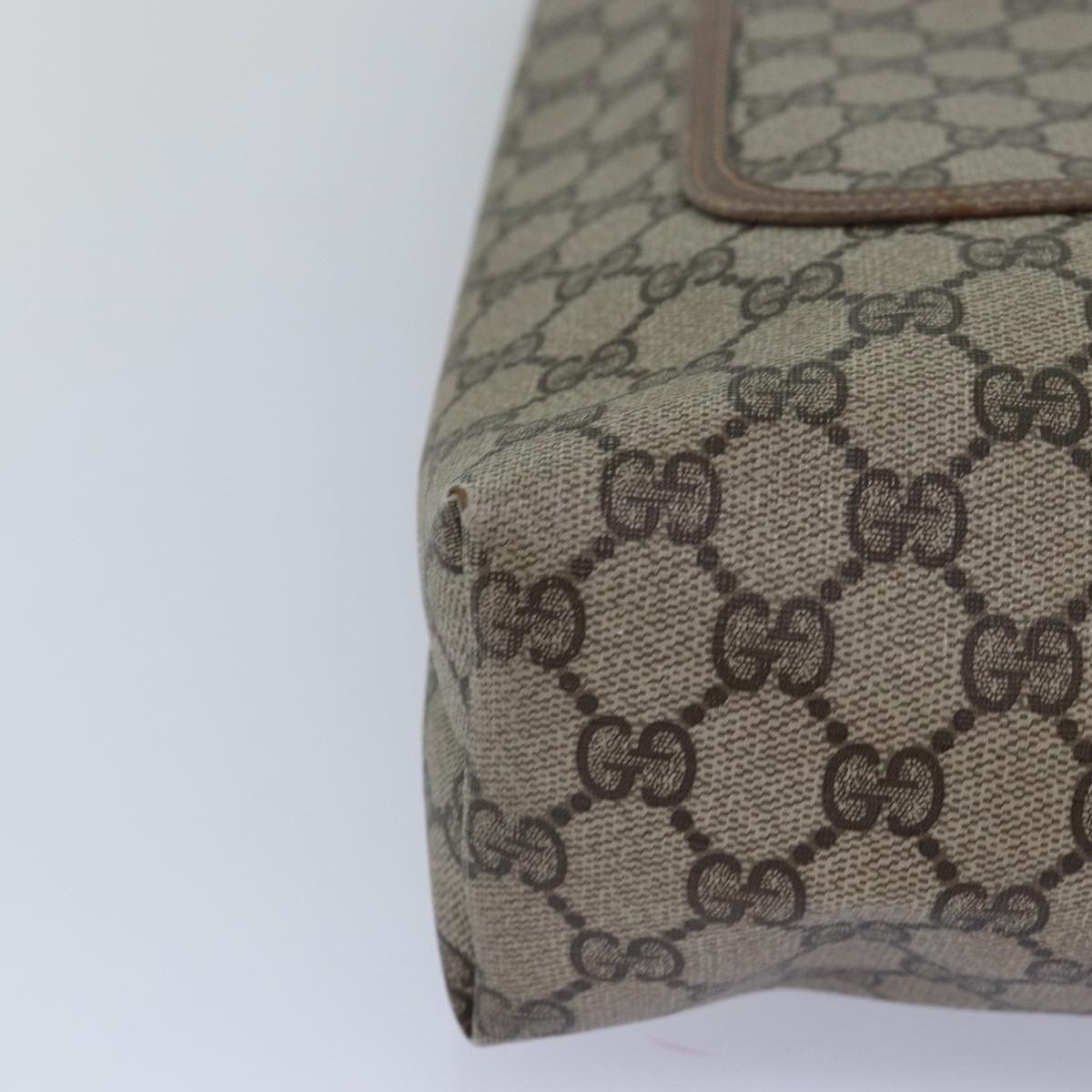 Gucci Sherry Beige Canvas Tote Bag (Pre-Owned) Size ONE SIZE - 14 Thumbnail