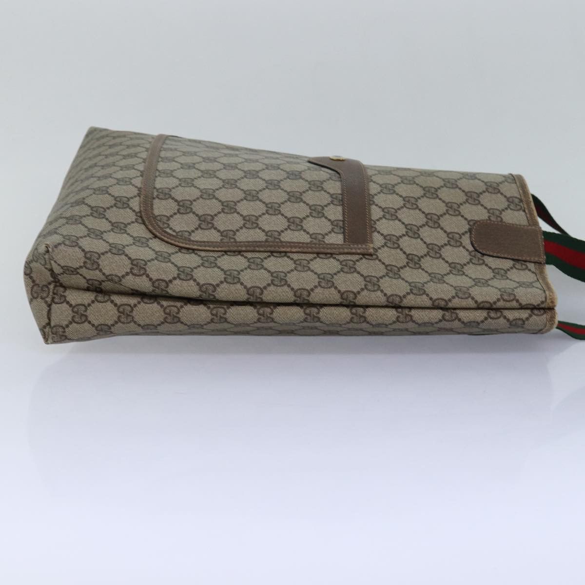 Gucci Sherry Beige Canvas Tote Bag (Pre-Owned) Size ONE SIZE - 10 Thumbnail
