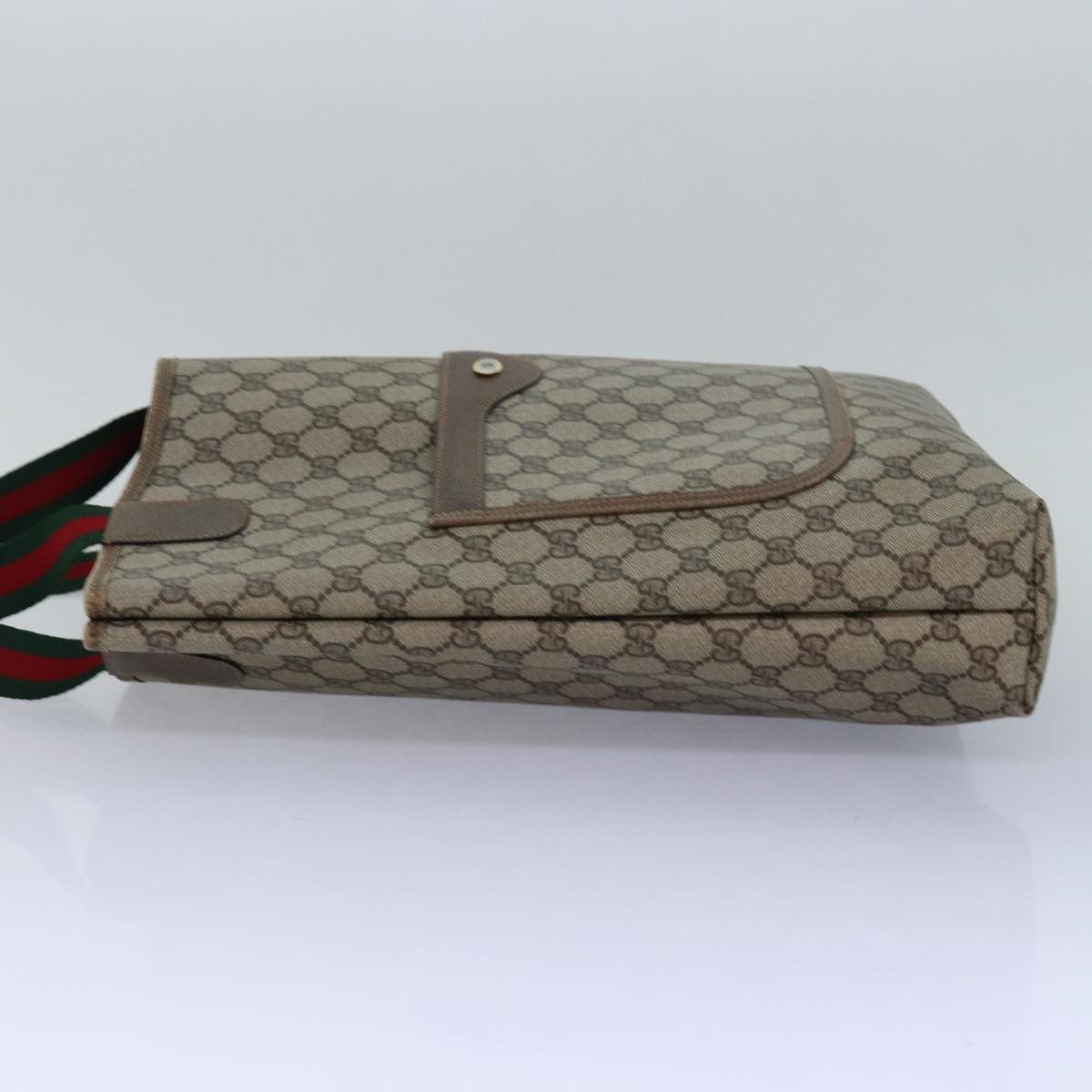 Gucci Sherry Beige Canvas Tote Bag (Pre-Owned) Size ONE SIZE - 9 Thumbnail