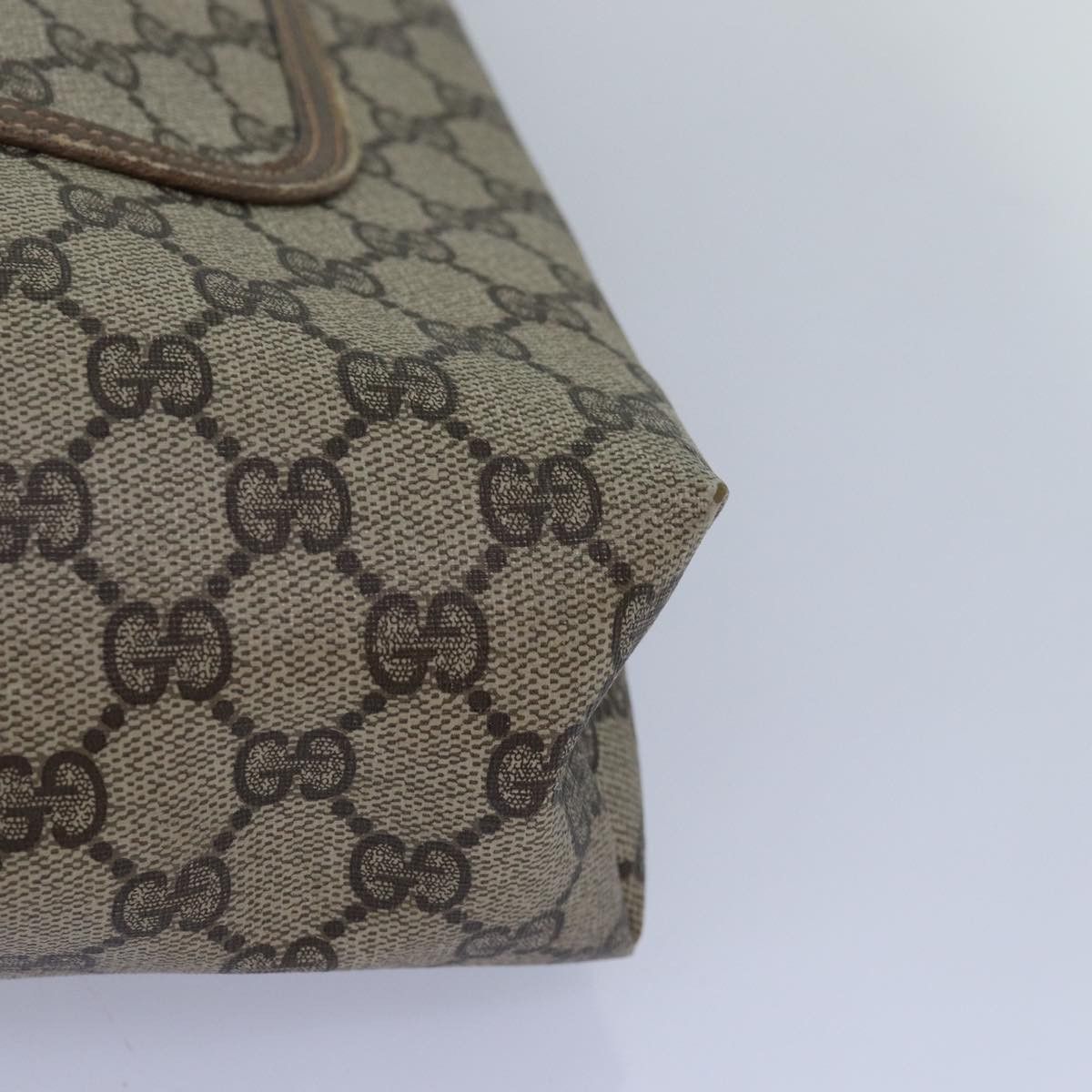 Gucci Sherry Beige Canvas Tote Bag (Pre-Owned) Size ONE SIZE - 15 Thumbnail