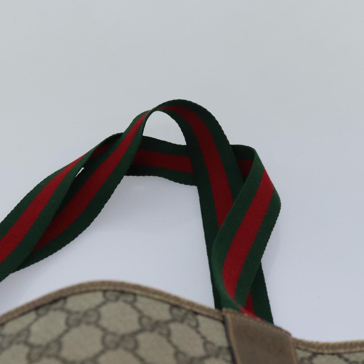 Gucci Sherry Beige Canvas Tote Bag (Pre-Owned) Size ONE SIZE - 13 Thumbnail