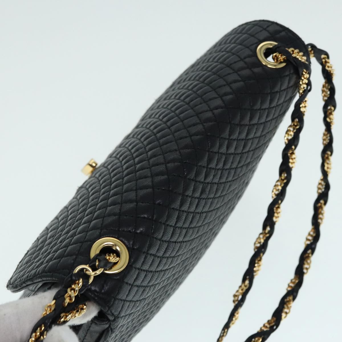 Bally Black Leather Shoulder Bag (Pre-Owned) Size ONE SIZE - 13 Thumbnail